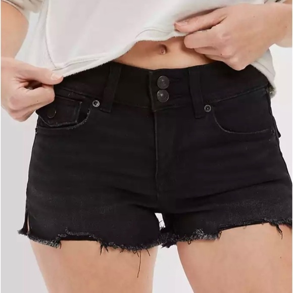 American Eagle Outfitters cotton shorts, daisies, size 8 - Picture 3 of 10